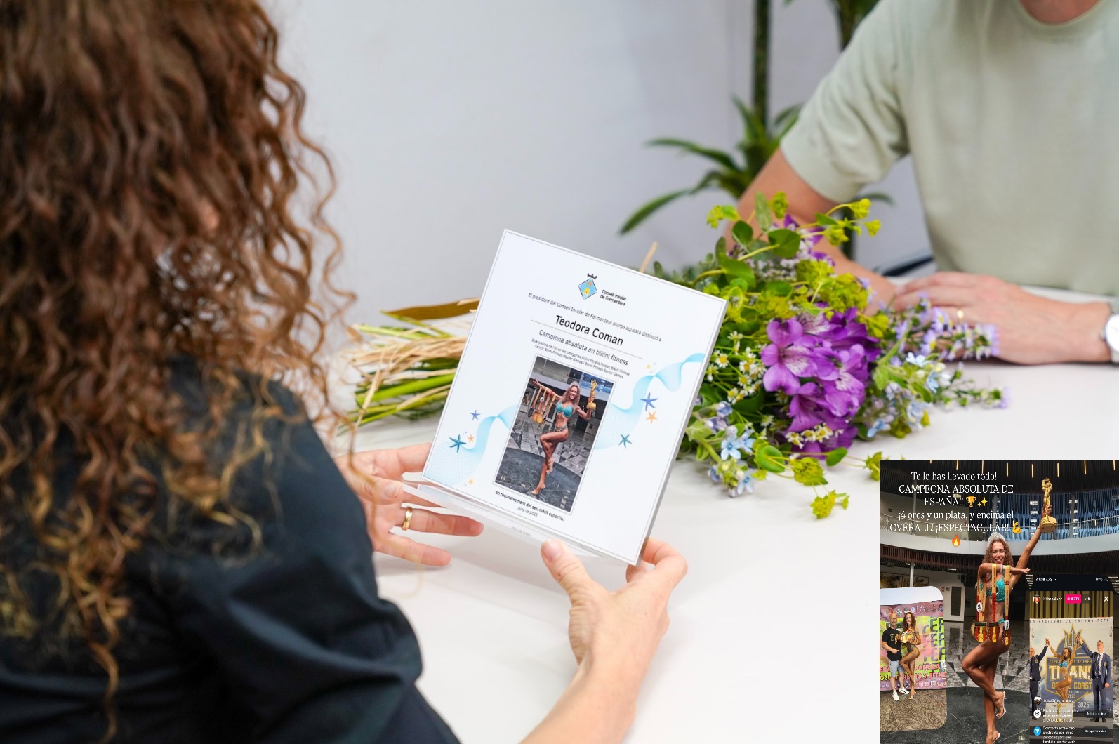 Campeona absoluta de España Bikini Fitness